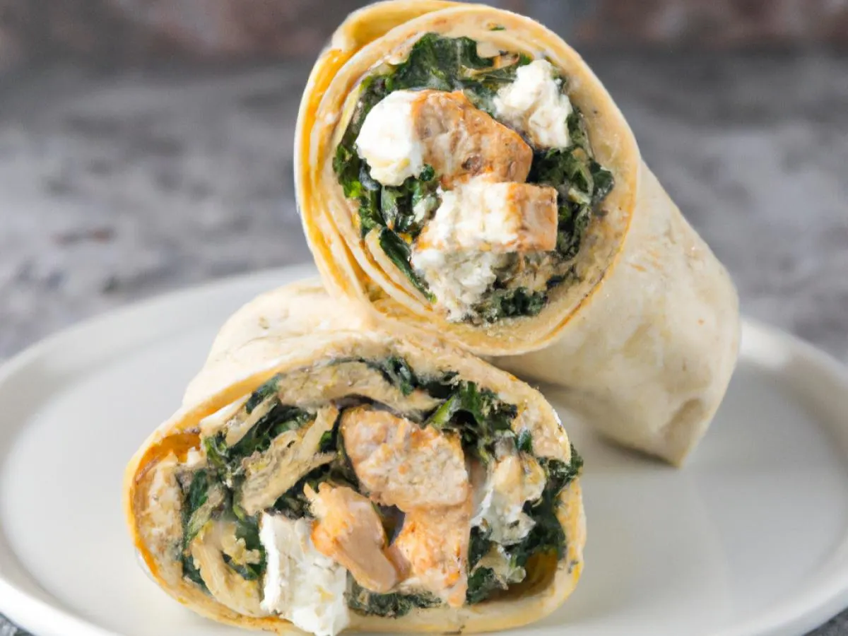 Roasted Chicken Durum Wrap Roasted Chicken Durum Wrap