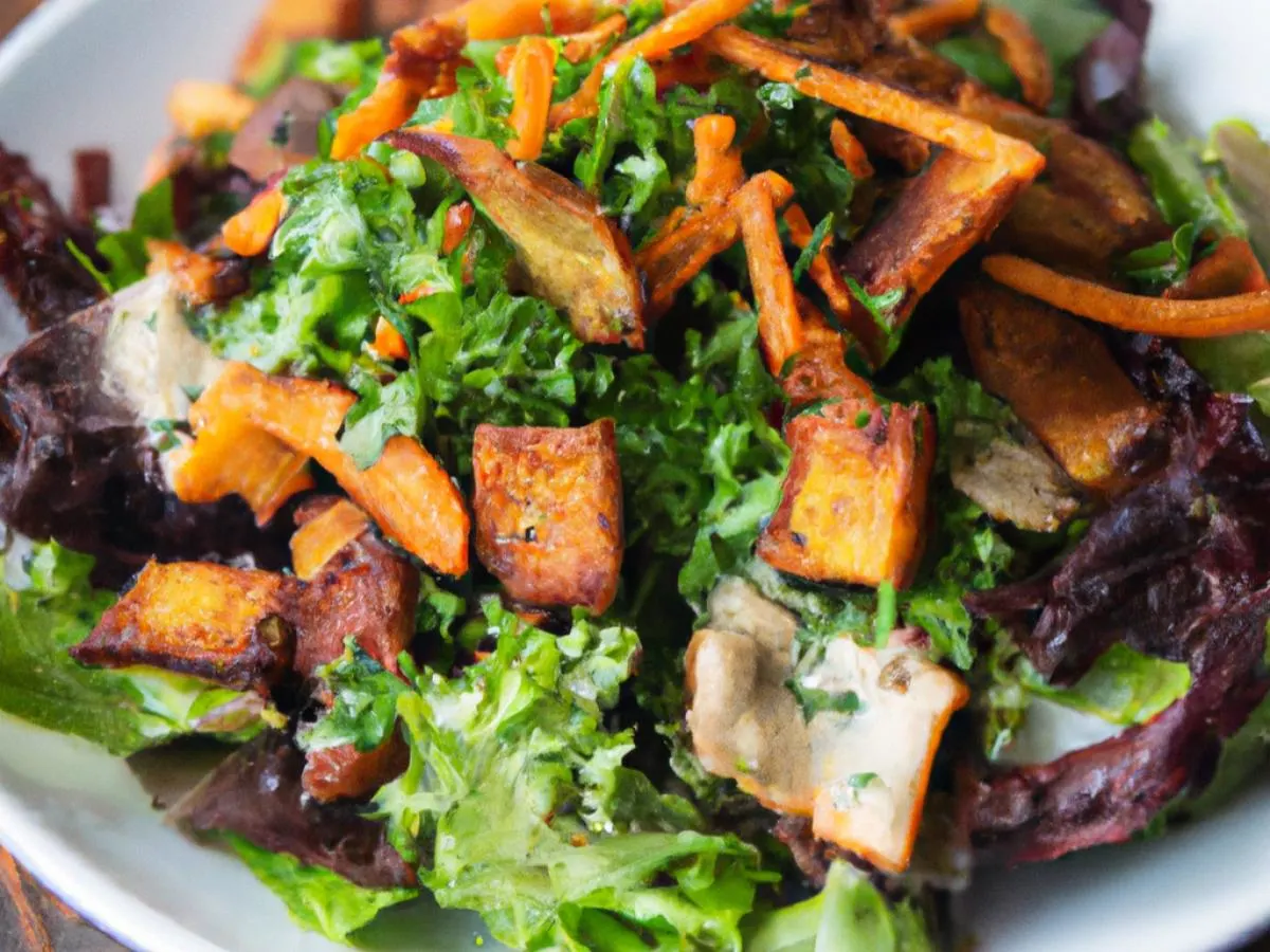 Vegan Doner Salad Vegan Doner Salad