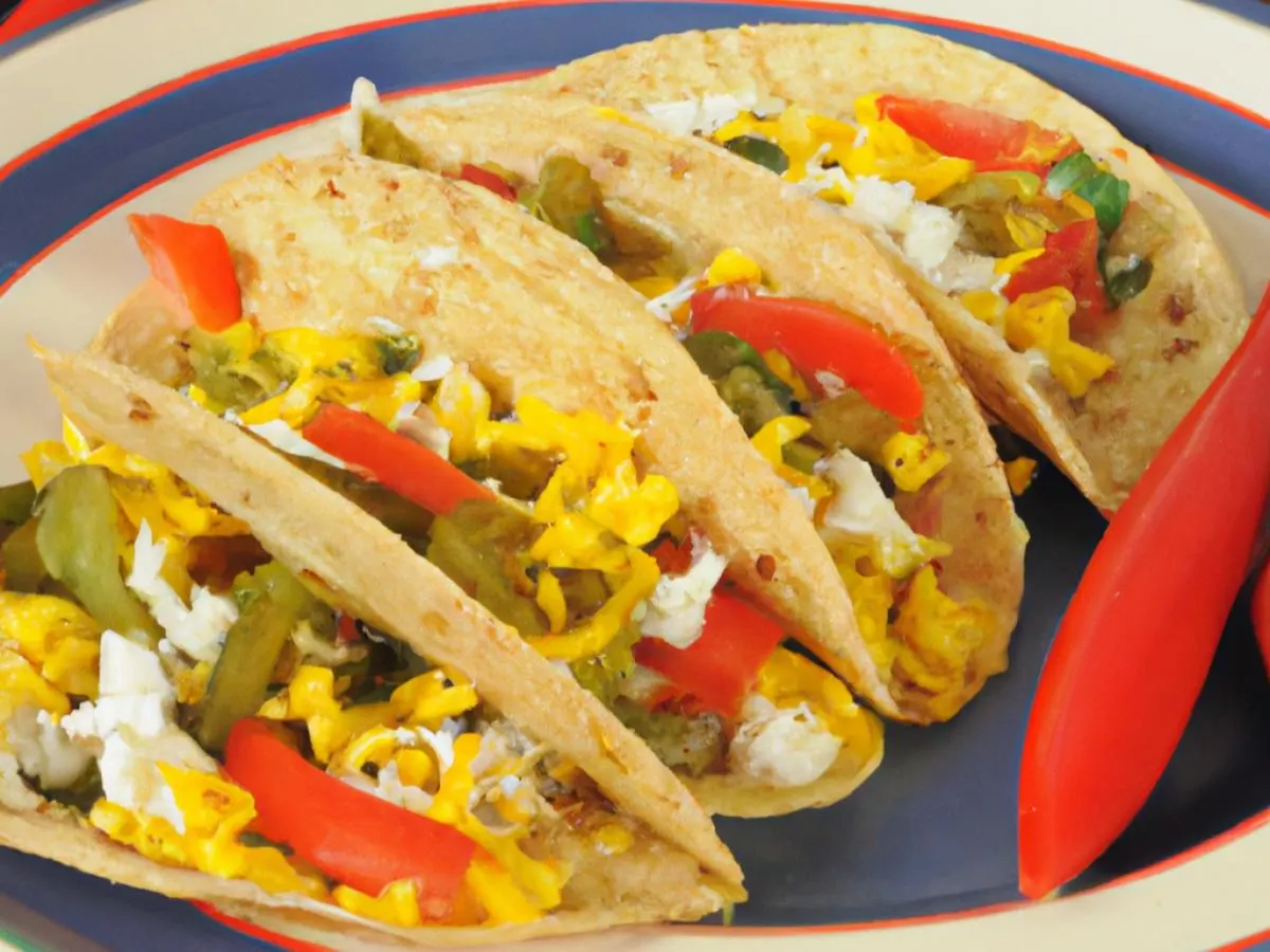 Migas Taco (Flour Tortilla) Migas Taco (Flour Tortilla)
