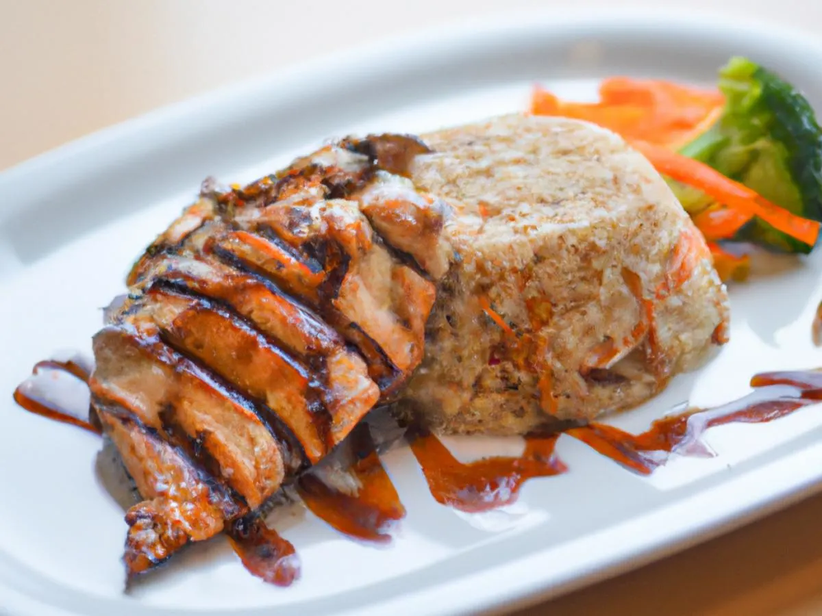 Spicy Chicken Teriyaki With Fried Rice and Veggies Spicy Chicken Teriyaki With Fried Rice and Veggies