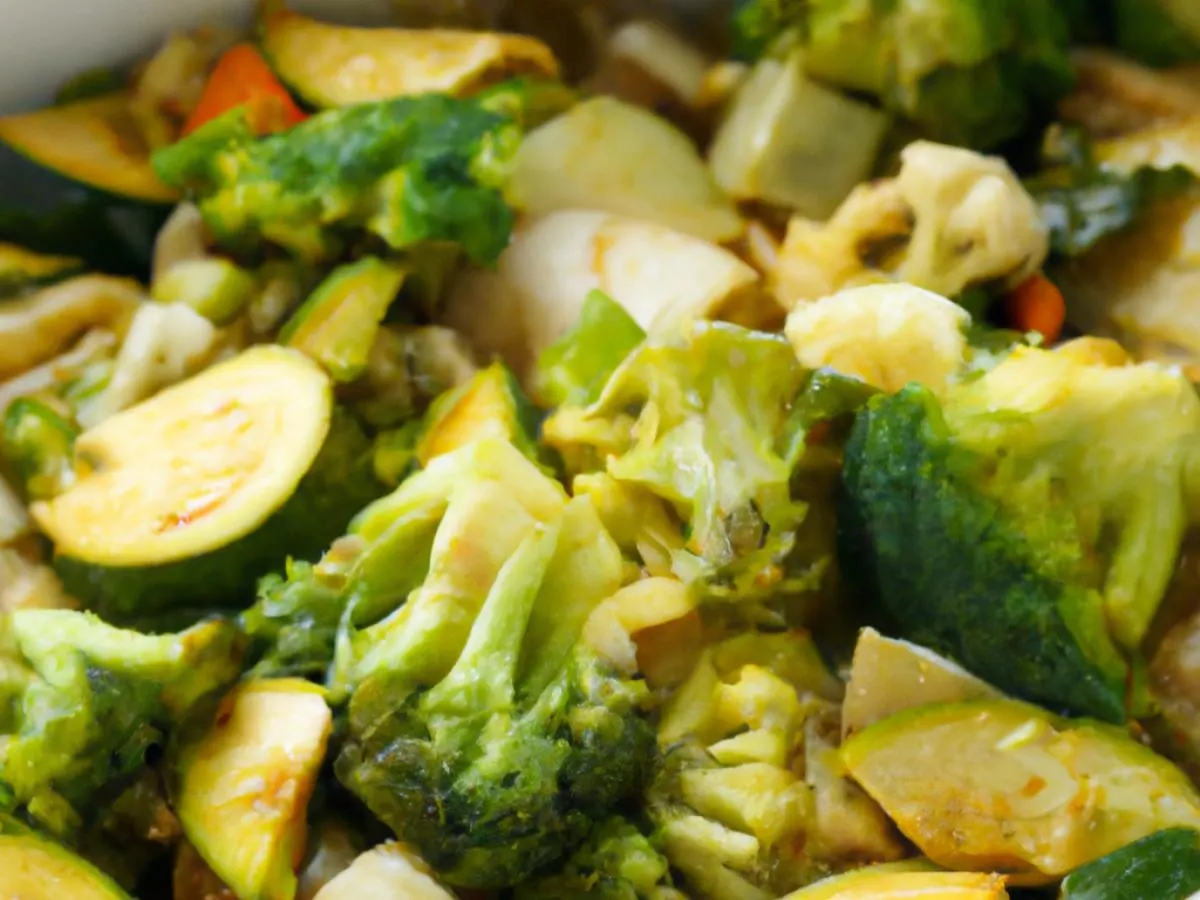 Sauteed Mixed Vegetables Sauteed Mixed Vegetables