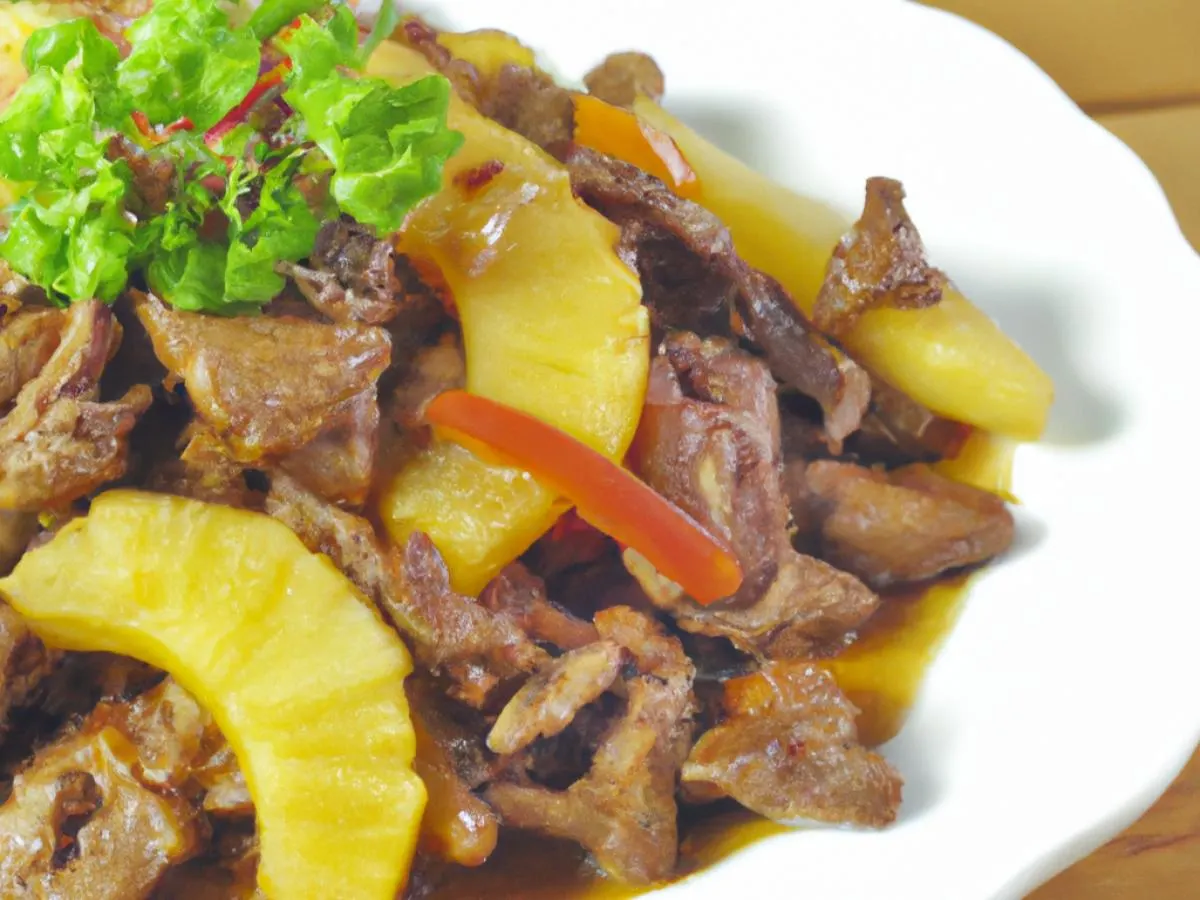 Gluten Free Pineapple Stir Fry Beef Gluten Free Pineapple Stir Fry Beef