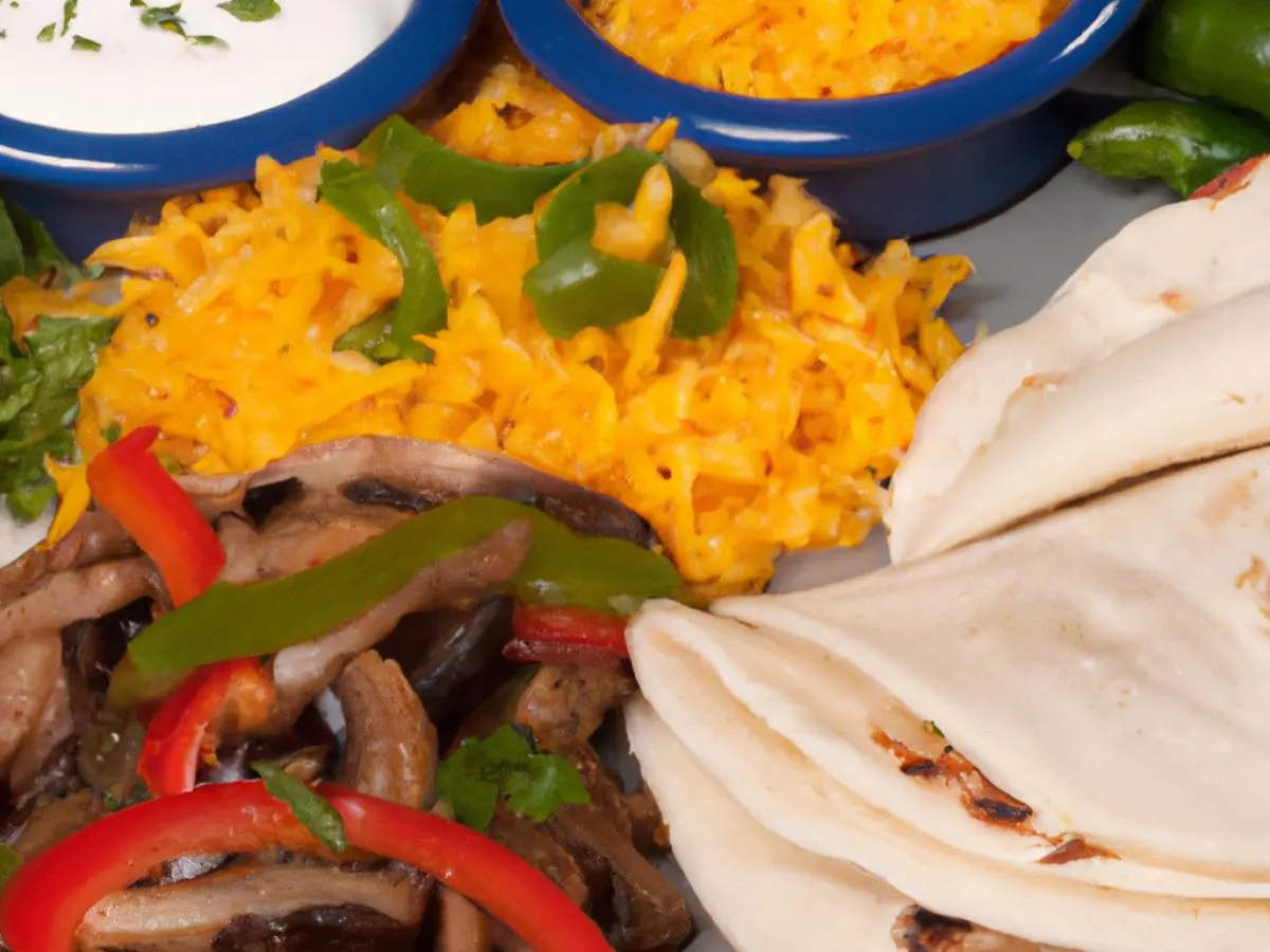 Mushroom Fajitas Boxed Meal [18 oz] AFB
