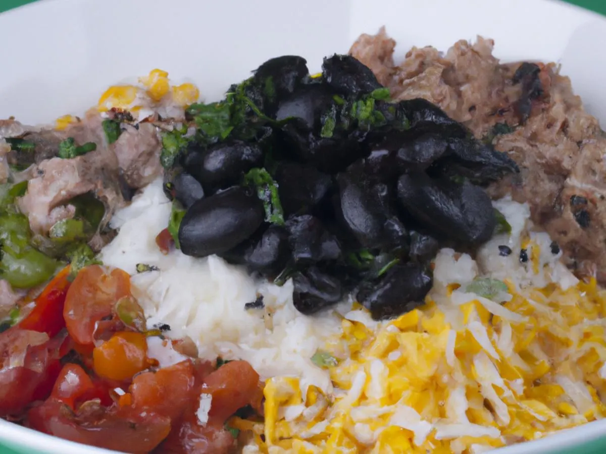 Braised Pork & Salsa Verde Rice Bowl