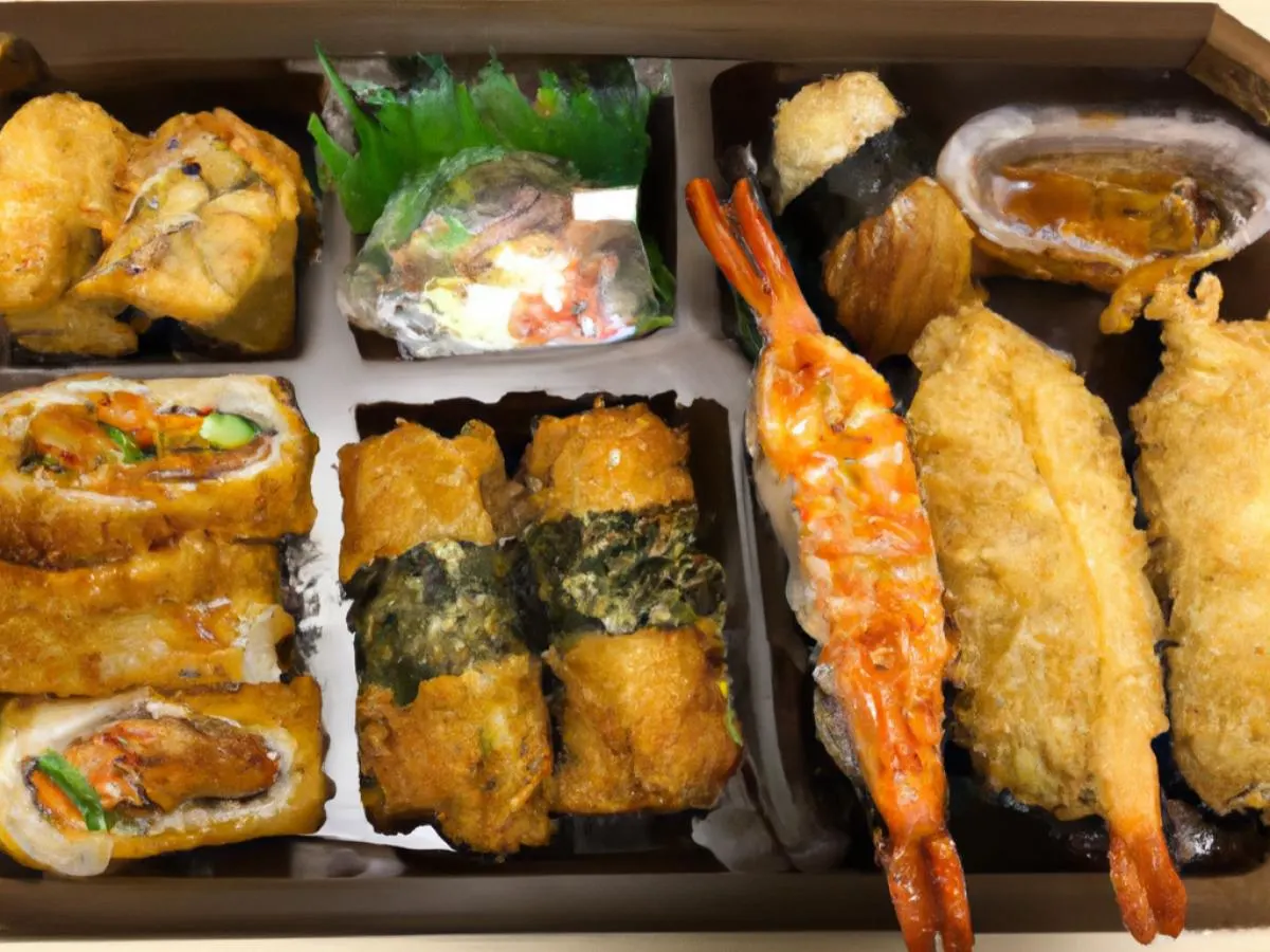 Rock n Roll(unagi), Shrimp Tempura Roll, Crab Salad Inari, Pork & Chicken Gyoza Rock n Roll(unagi), Shrimp Tempura Roll, Crab Salad Inari, Pork & Chicken Gyoza