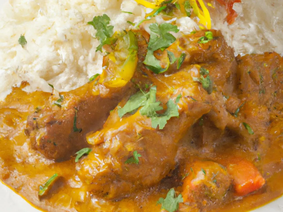 Lamb Tikka Masala with Mixed Vegetable Curry and Basmati Rice Lamb Tikka Masala with Mixed Vegetable Curry and Basmati Rice