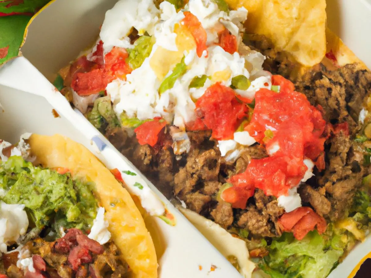 Seasoned Ground Beef Tacos Boxed Meal Seasoned Ground Beef Tacos Boxed Meal