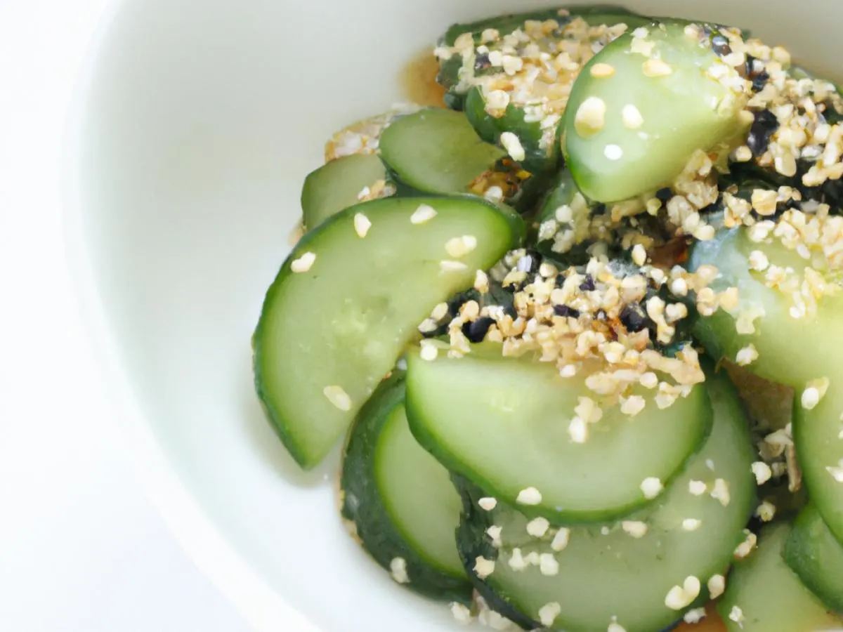 Marinated Cucumber Salad