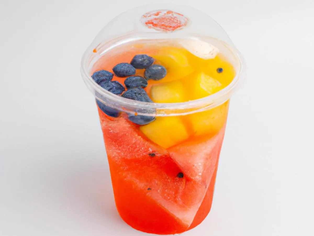 Oolong Super Fruit Tea with Mango Jelly [Full Sweet]
