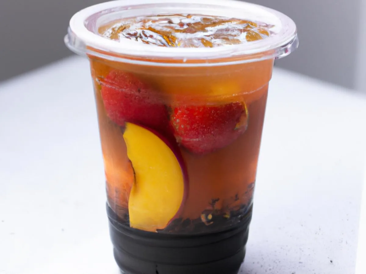 Assam Black Tea Lady Bug with Boba [Full Sweet]