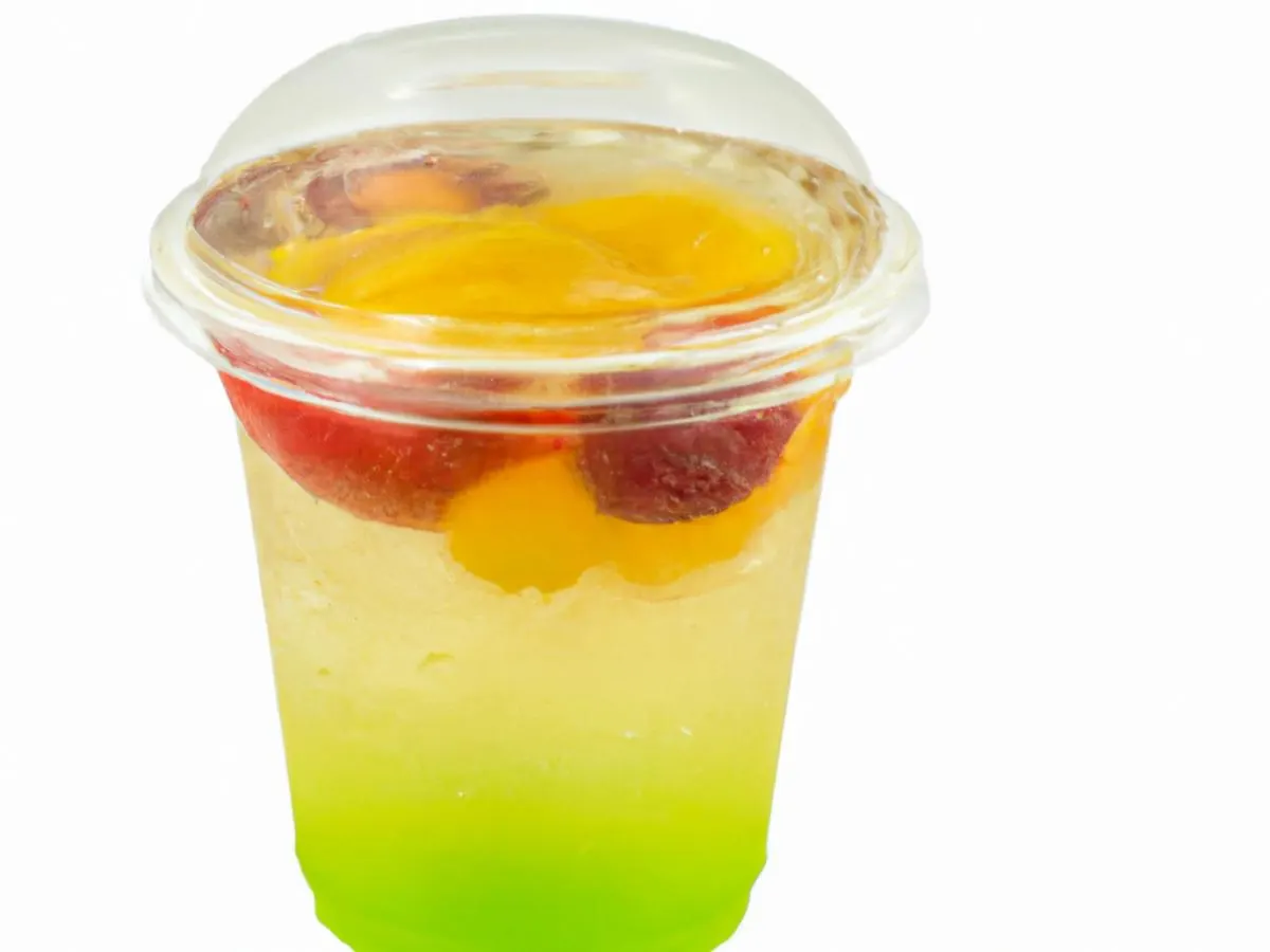 Jasmine Green Lady Bug with Lychee Jelly [Half Sweet]
