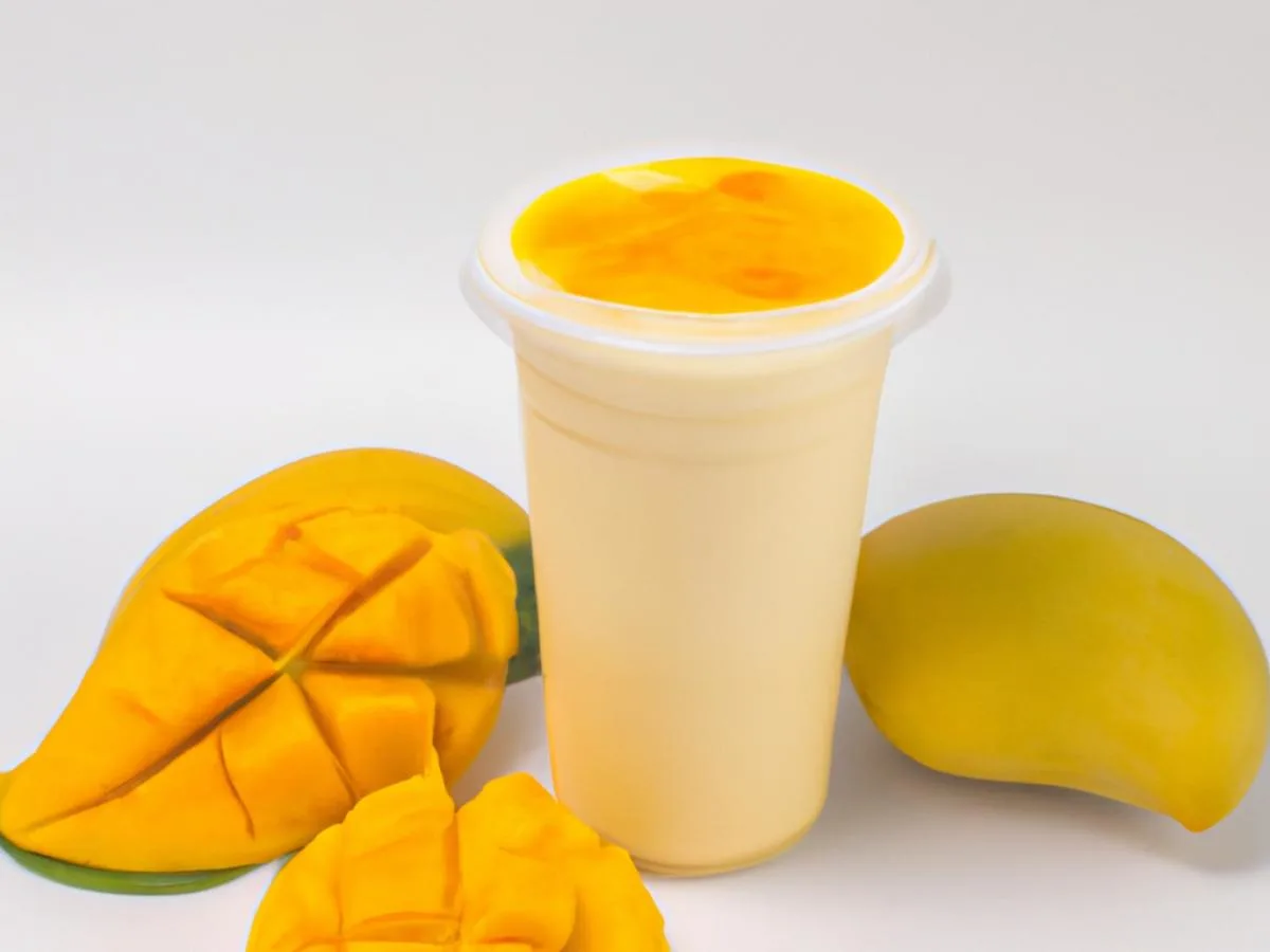 Mango Yakult with Mango Jelly [Full Sweet]