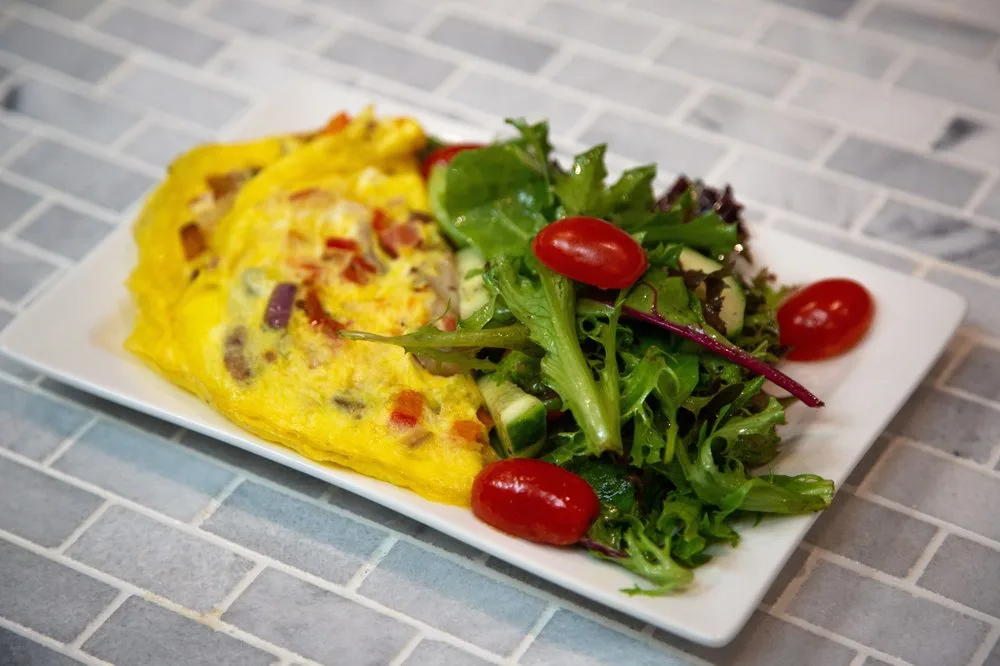 Egg and Cheese Omelette Box Egg and Cheese Omelette Box