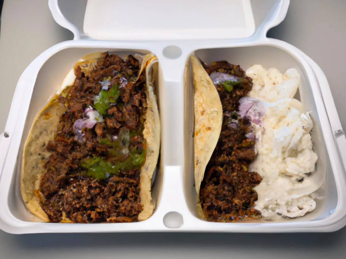 Vegan Impossible Ground Beef Taco Box - No Cheese
