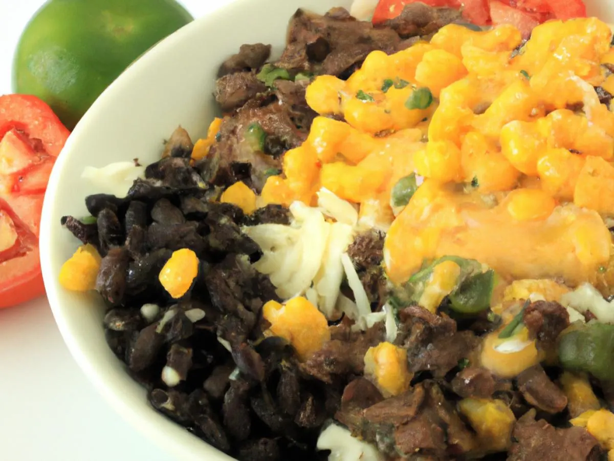 Impossible Ground Beef & Salsa Verde Rice Bowl