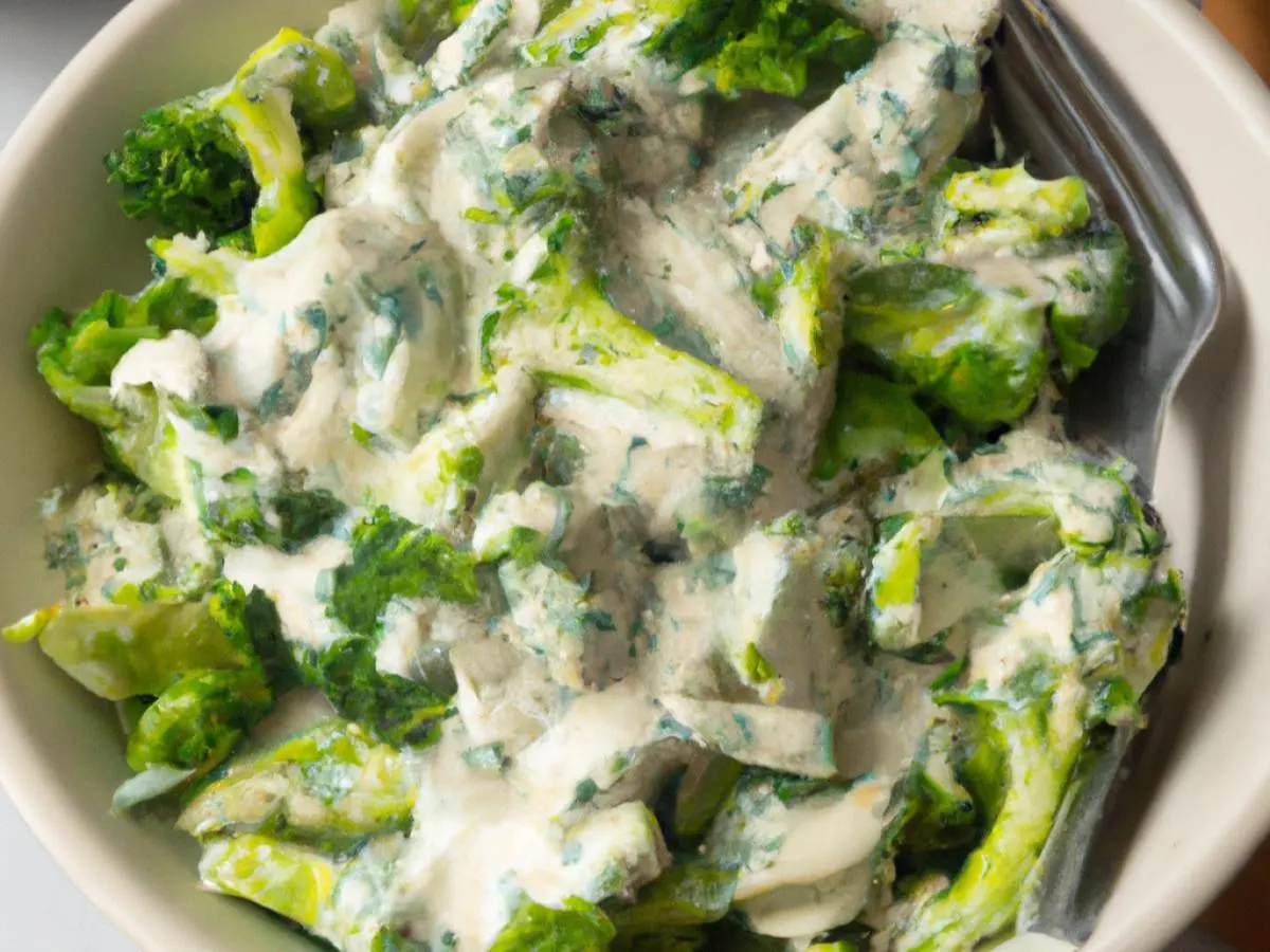 Nut-Free Vegetarian Broccoli Salad