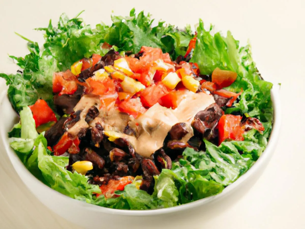 Impossible Ground Beef Chipotle Salad Bowl
