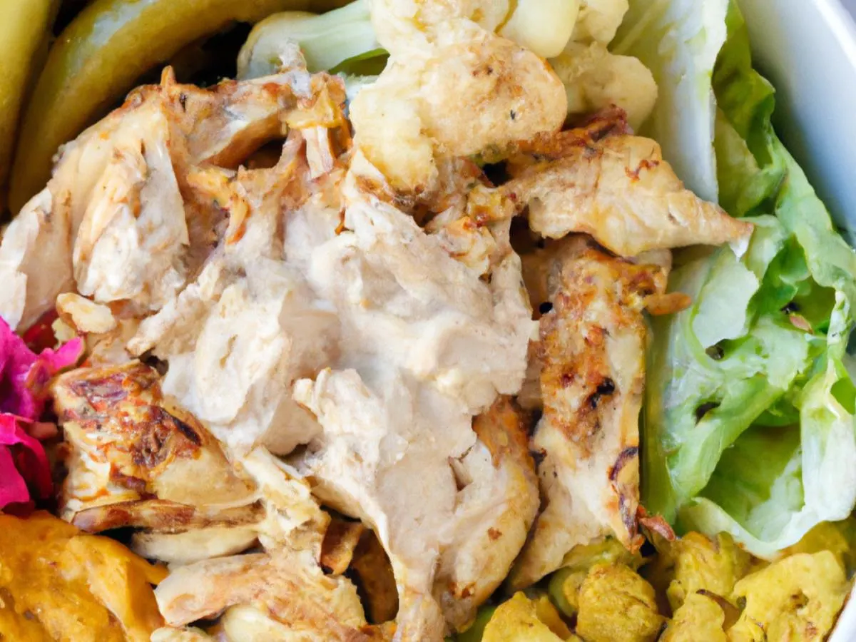 Chicken Shawarma Salad Chicken Shawarma Salad