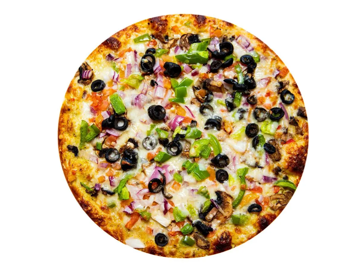 Personal Desi Veggie Pizza Personal Desi Veggie Pizza
