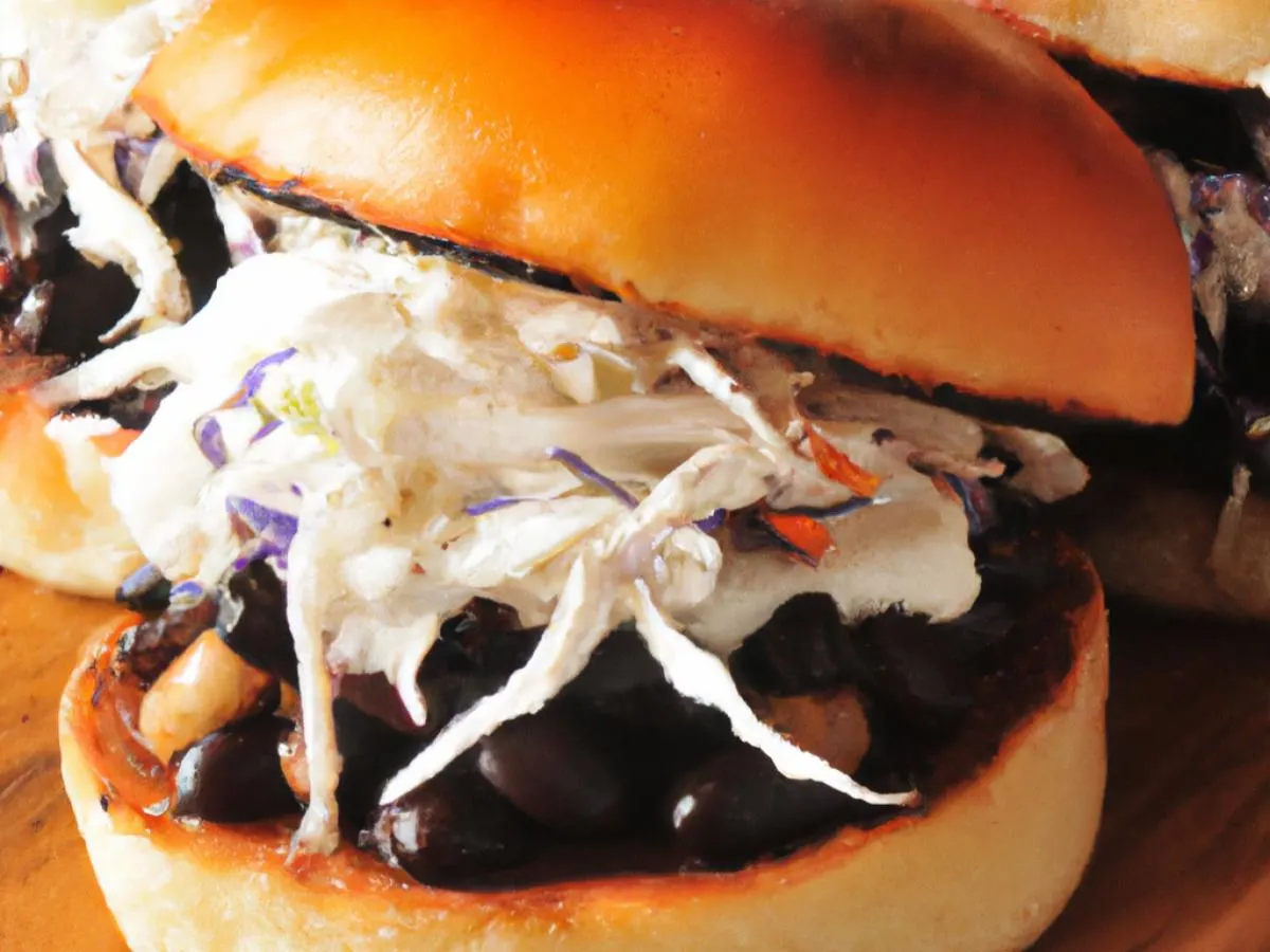 BBQ Black Bean Sliders BBQ Black Bean Sliders