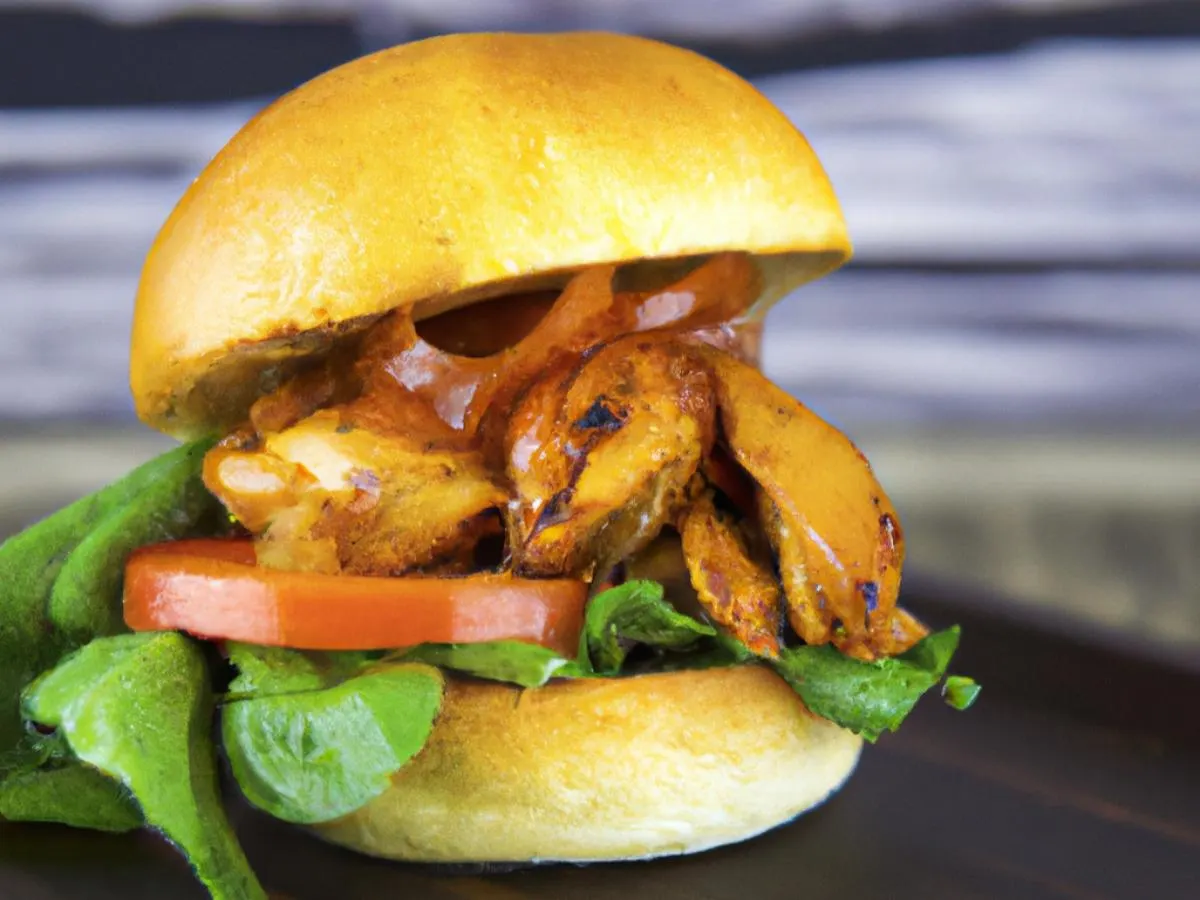 Bbq Chicken Slider With Toppings Bbq Chicken Slider With Toppings