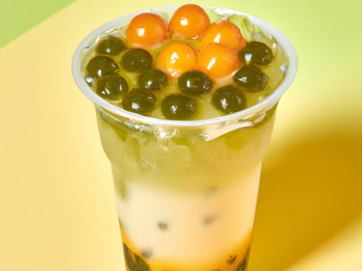 Mango Lychee Green Tea (Full Sweetness) Mango Lychee Green Tea (Full Sweetness)
