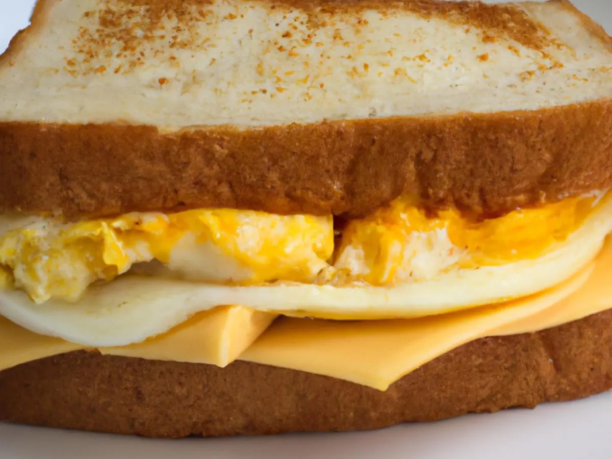 Egg and Cheese Sandwich Egg and Cheese Sandwich
