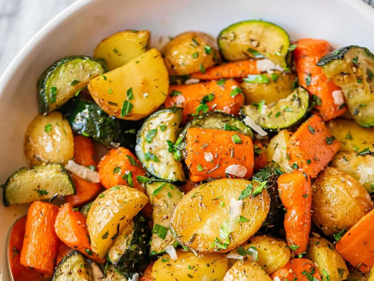 Light Carb Herb Roasted Vegetables Light Carb Herb Roasted Vegetables