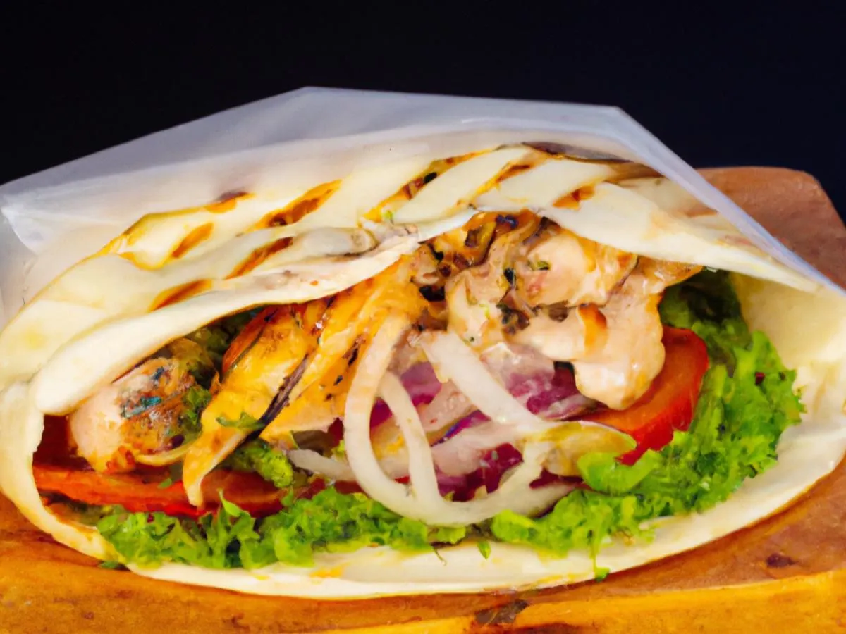 Grilled Chicken Gyro Grilled Chicken Gyro