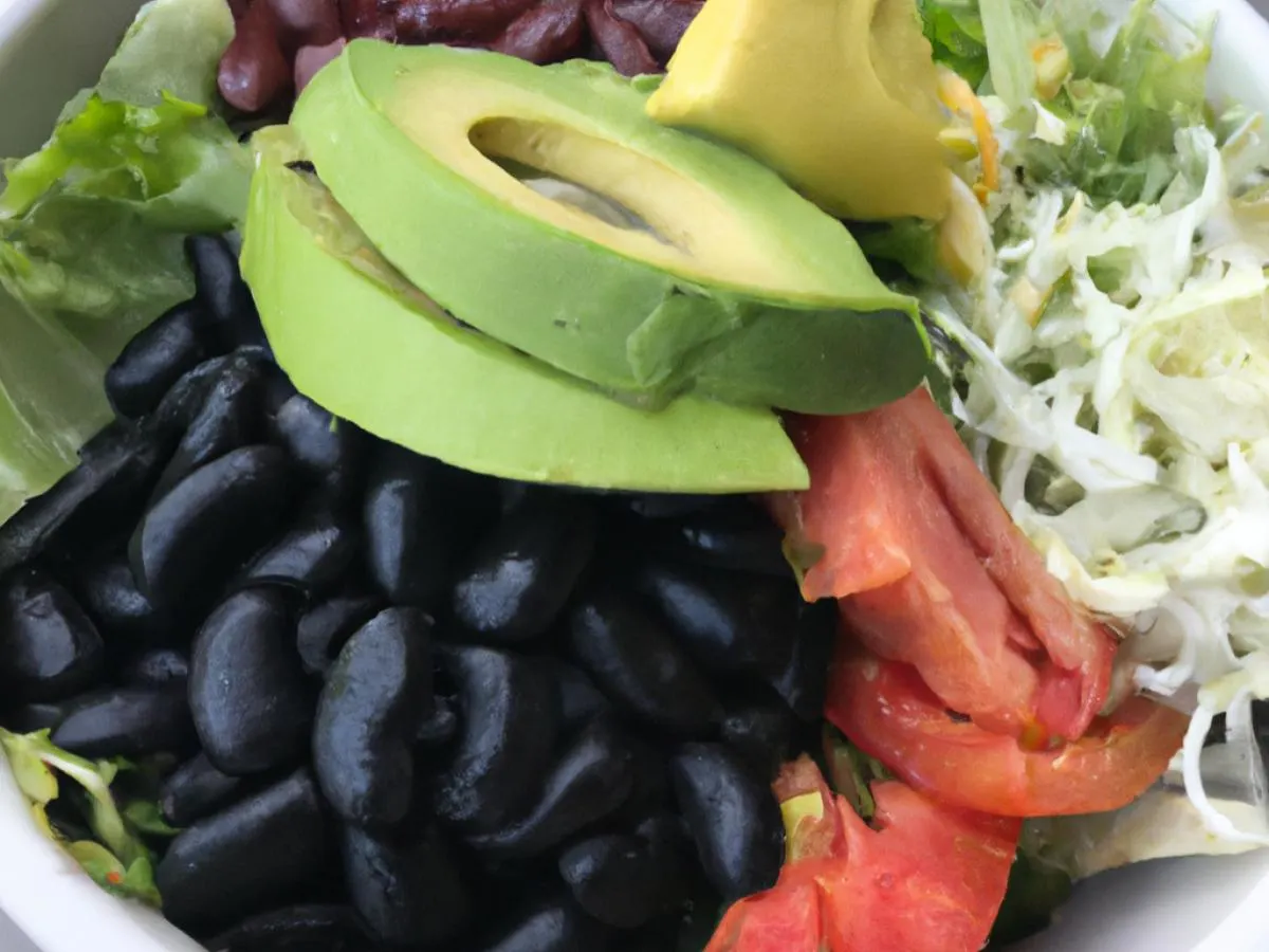 Black Bean Vegan Salad Bowl Boxed Meal