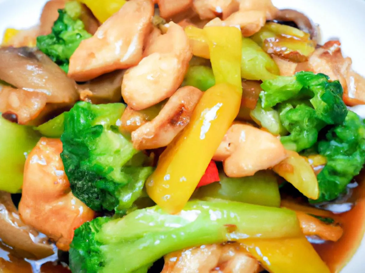 Mixed Vegetables With Chicken Mixed Vegetables With Chicken