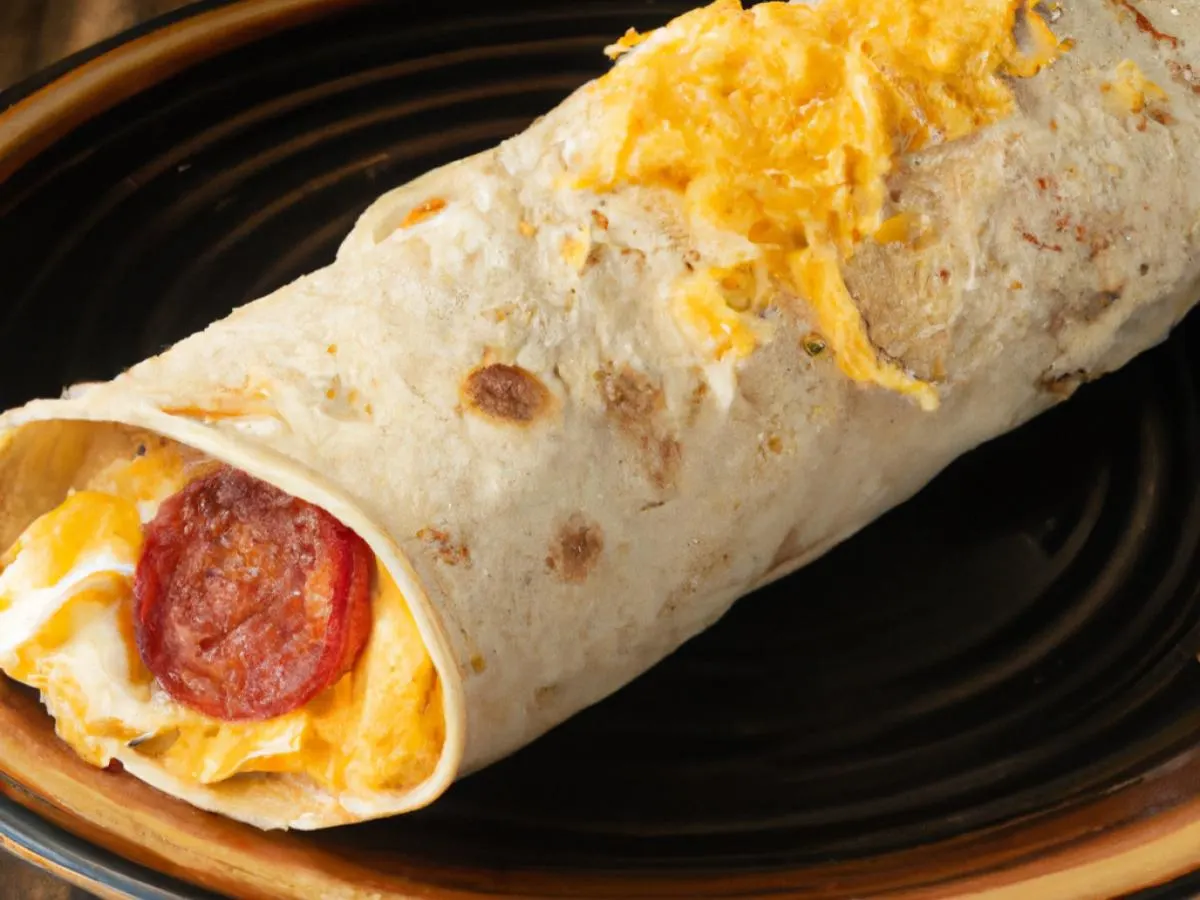 Chorizo Breakfast Wrap Box Chorizo Breakfast Wrap Box