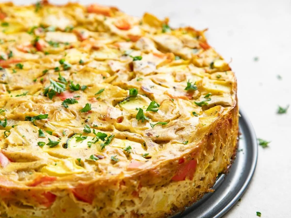 Vegetarian Fritatta Vegetarian Fritatta