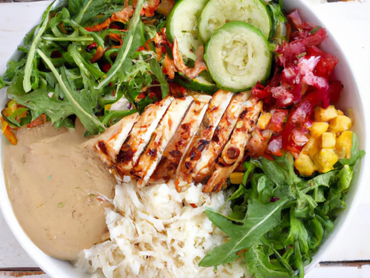 Medi Bowl With Grilled Chicken Medi Bowl With Grilled Chicken