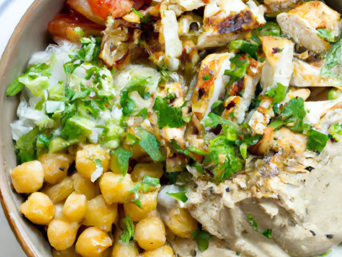 Europa Bowl With Grilled Chicken Europa Bowl With Grilled Chicken