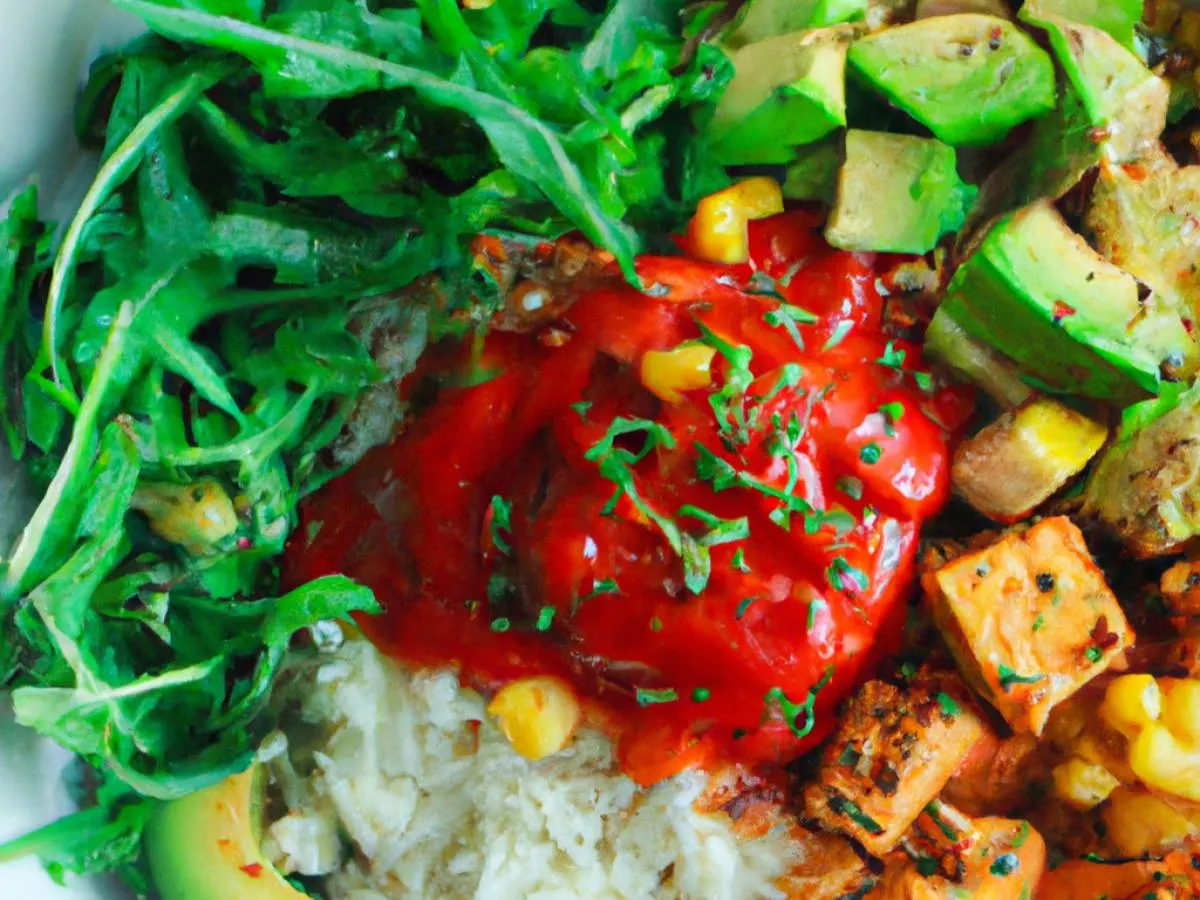 Medi Bowl With Spicy Tofu Medi Bowl With Spicy Tofu