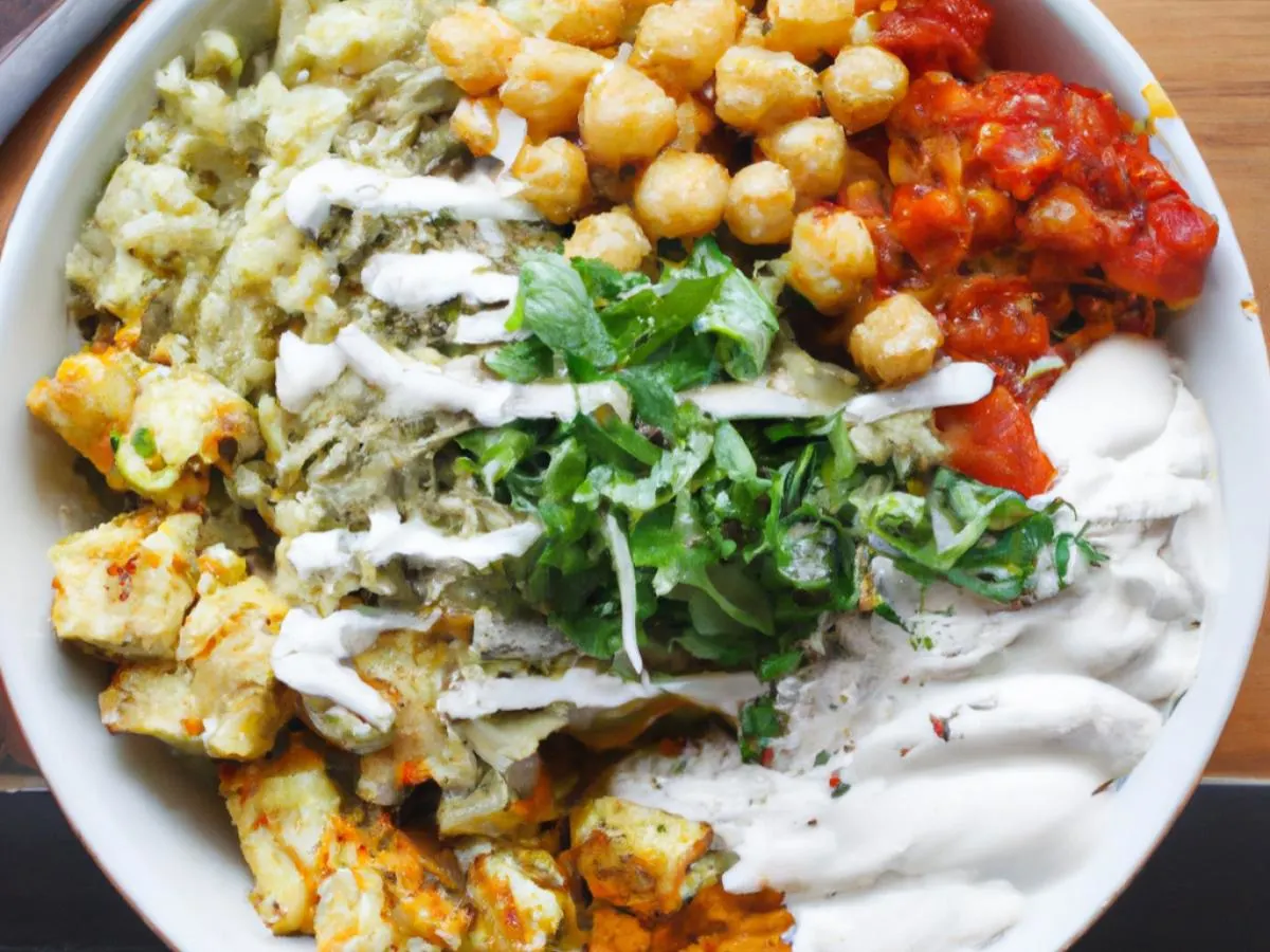 Europa Bowl With Spicy Tofu Europa Bowl With Spicy Tofu