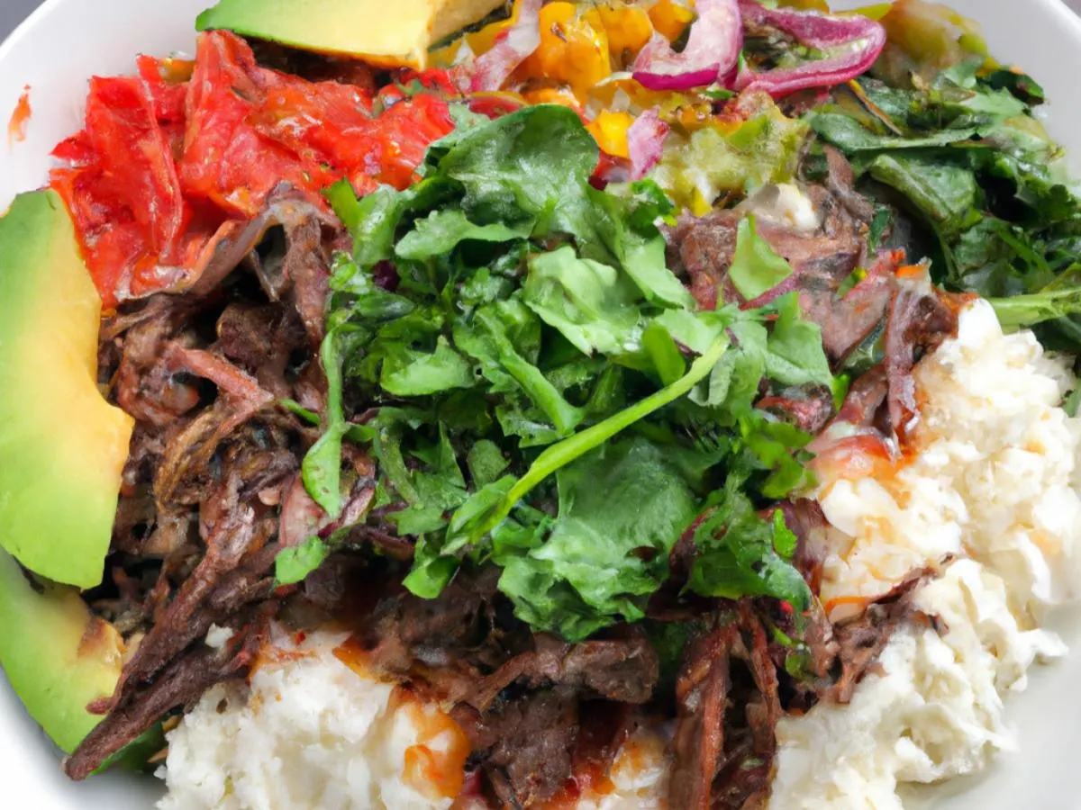 Medi Bowl With Braised Beef Medi Bowl With Braised Beef