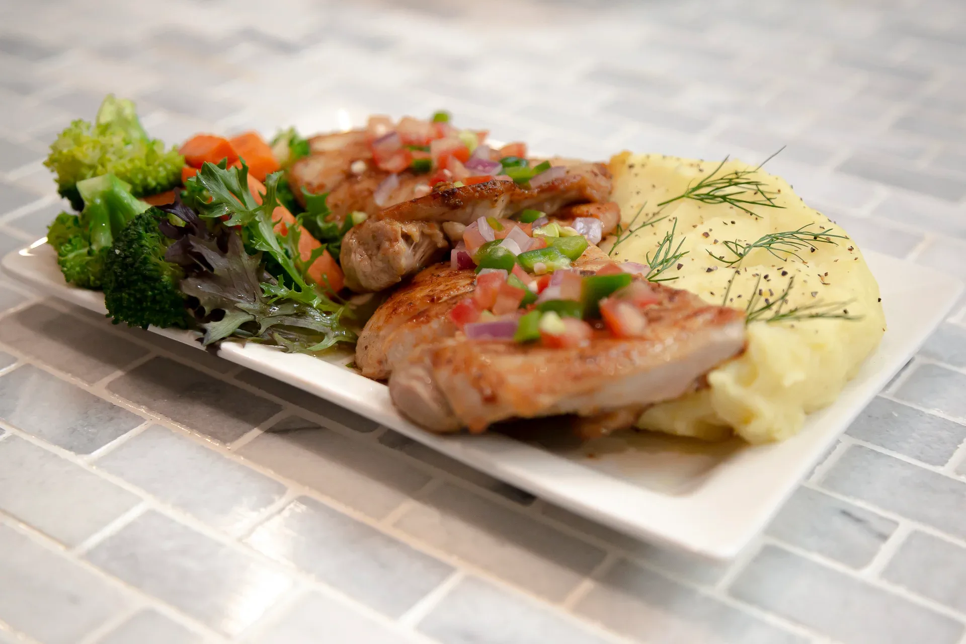 Grilled Chicken Plate Grilled Chicken Plate
