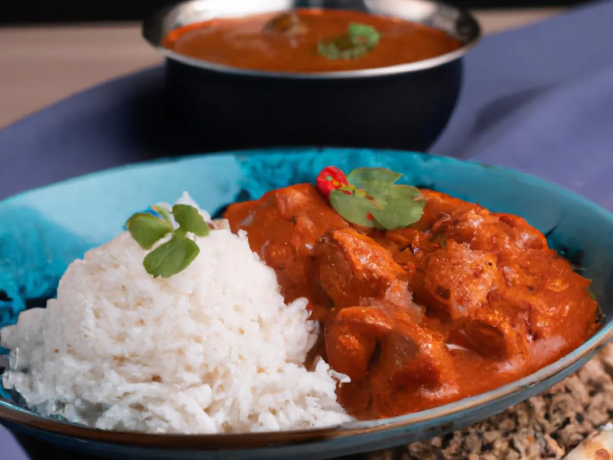 Chicken Tikka Masala, White Rice & Channa Masala [16oz]