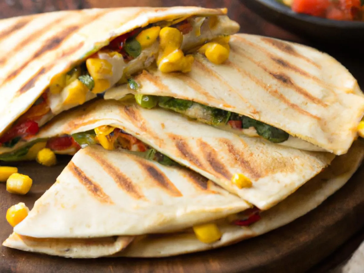 Veggie Quesadilla (Supreme) Veggie Quesadilla (Supreme)
