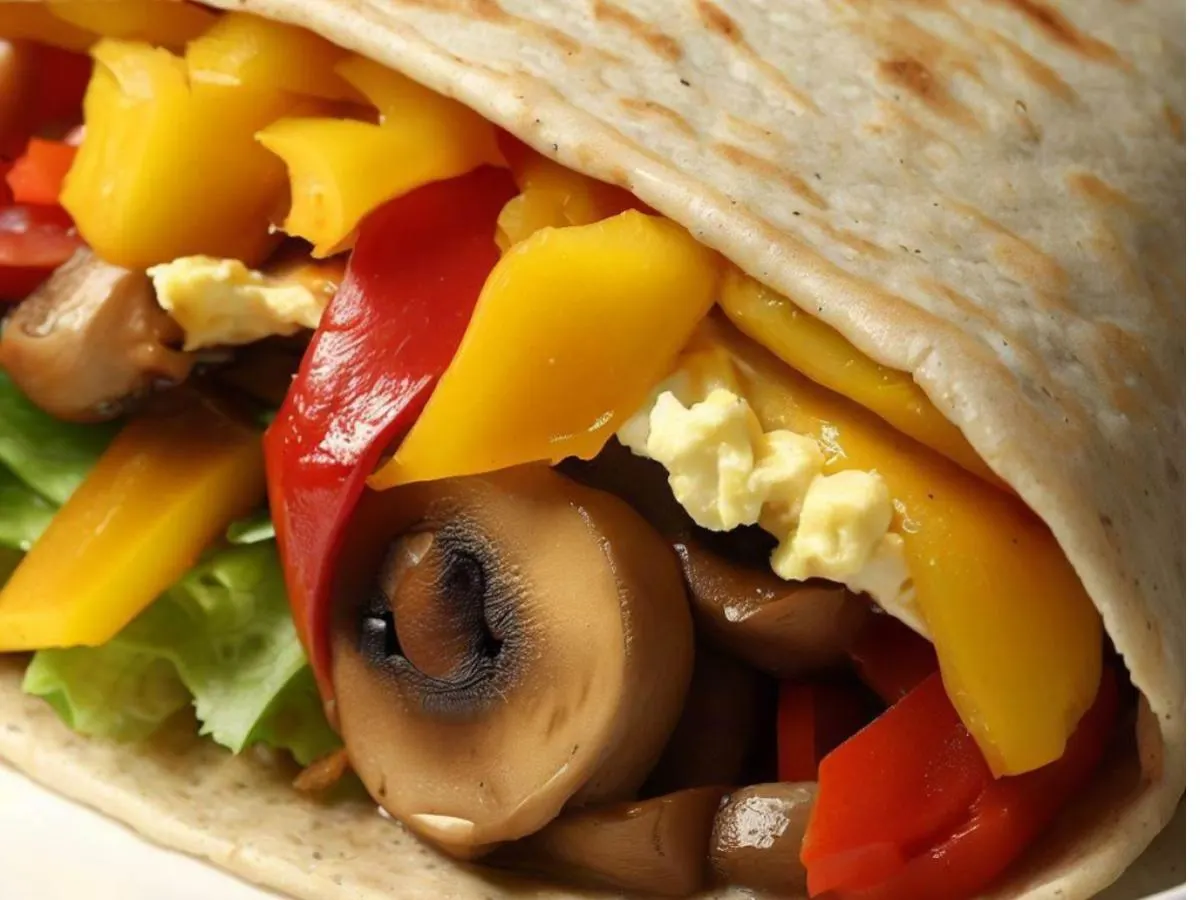 GF Veggie and Egg Wrap Box GF Veggie and Egg Wrap Box