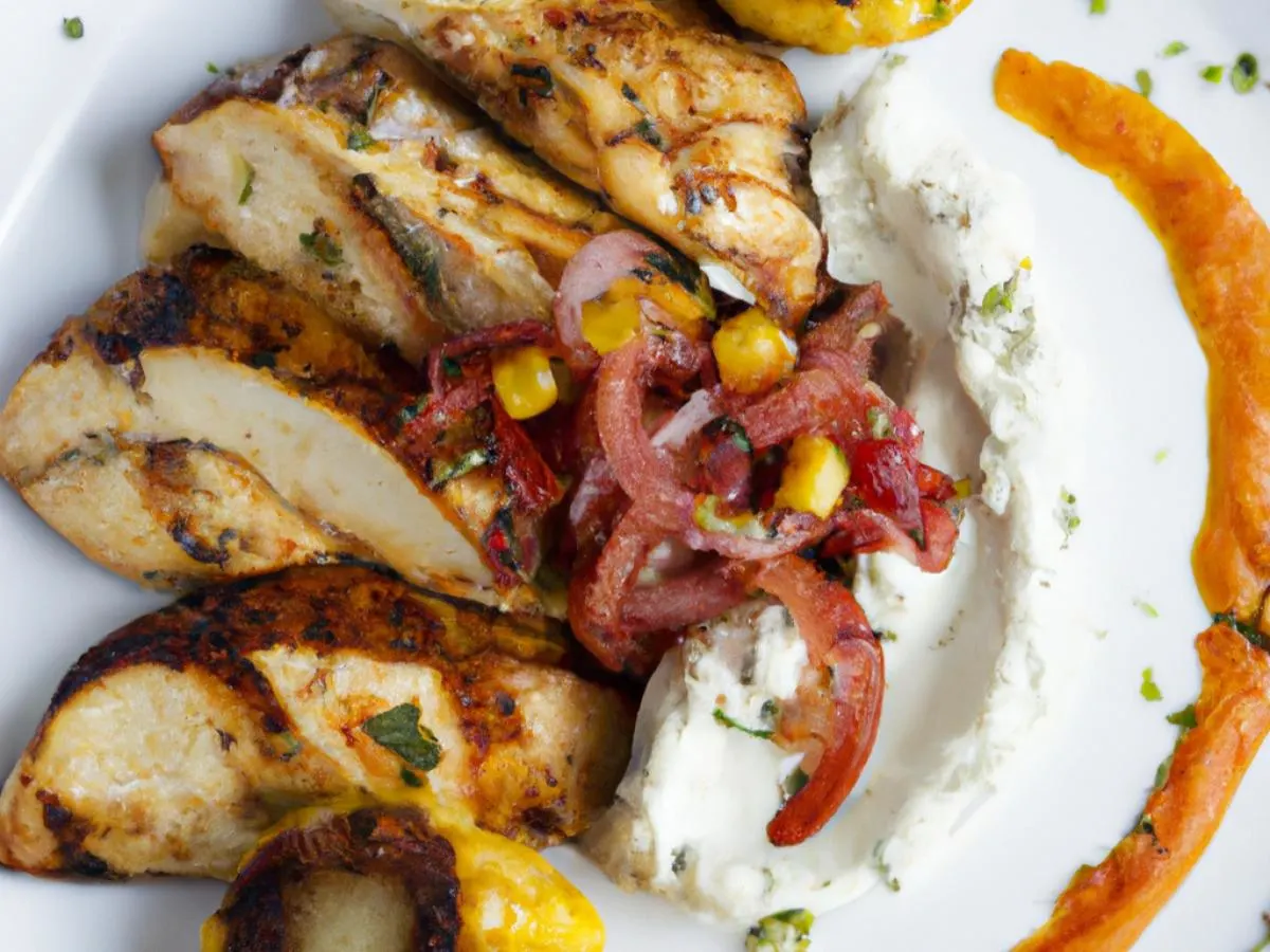 Chicken with Mojo With Locro and Sauteed Veggies Chicken with Mojo With Locro and Sauteed Veggies