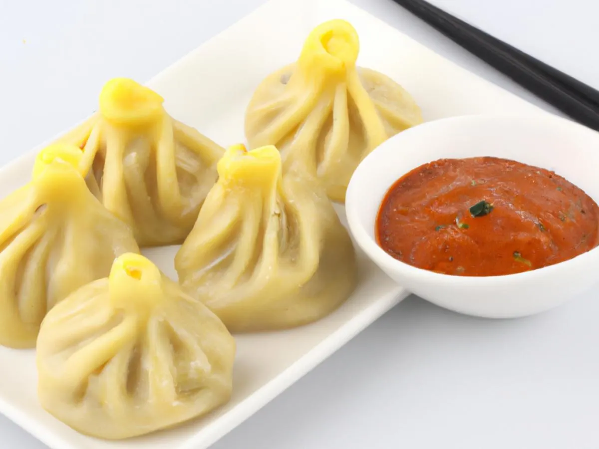 Individual Box Chicken Momo Dumplings with Achaar Sauce (Regular) Individual Box Chicken Momo Dumplings with Achaar Sauce (Regular)