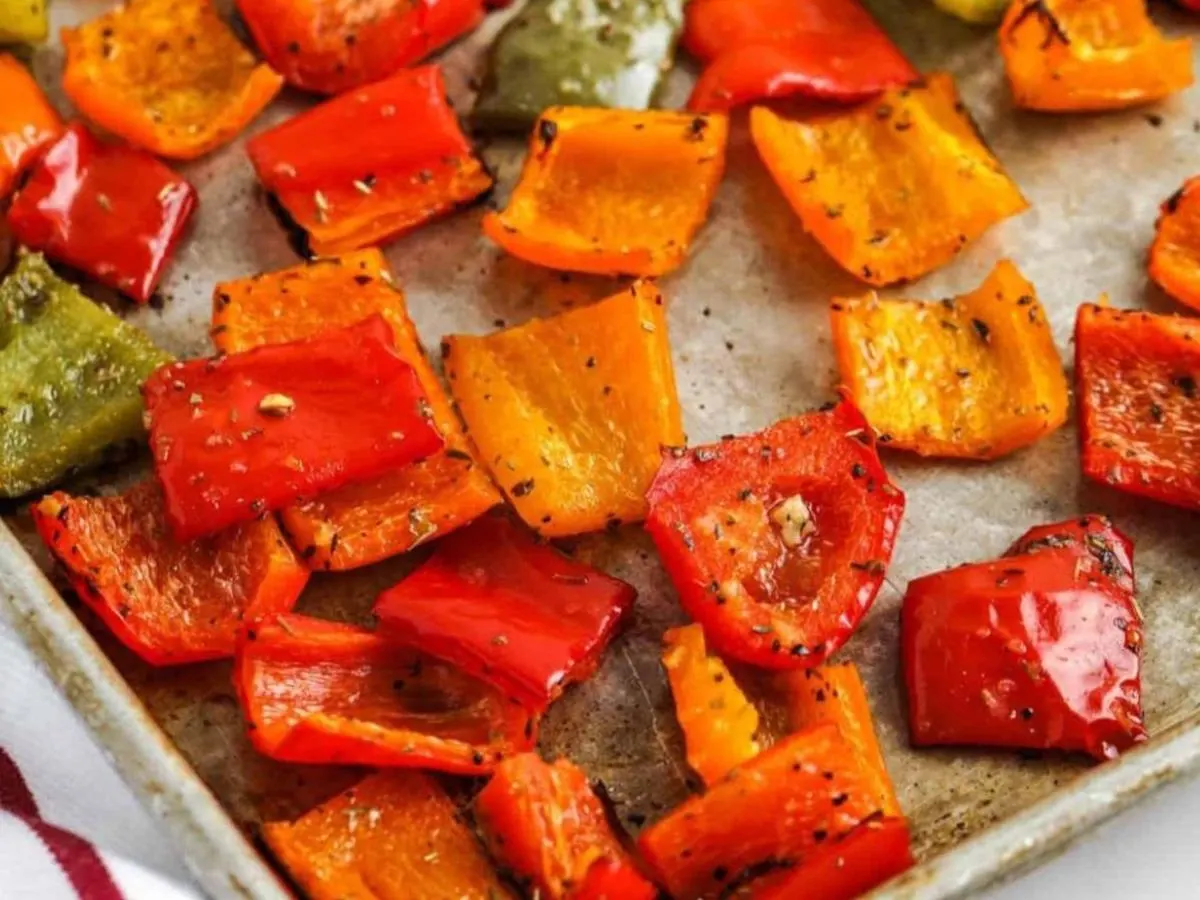 Large Grilled Bell Peppers