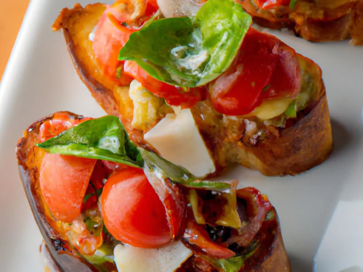 Fresh Tomato Bruschetta