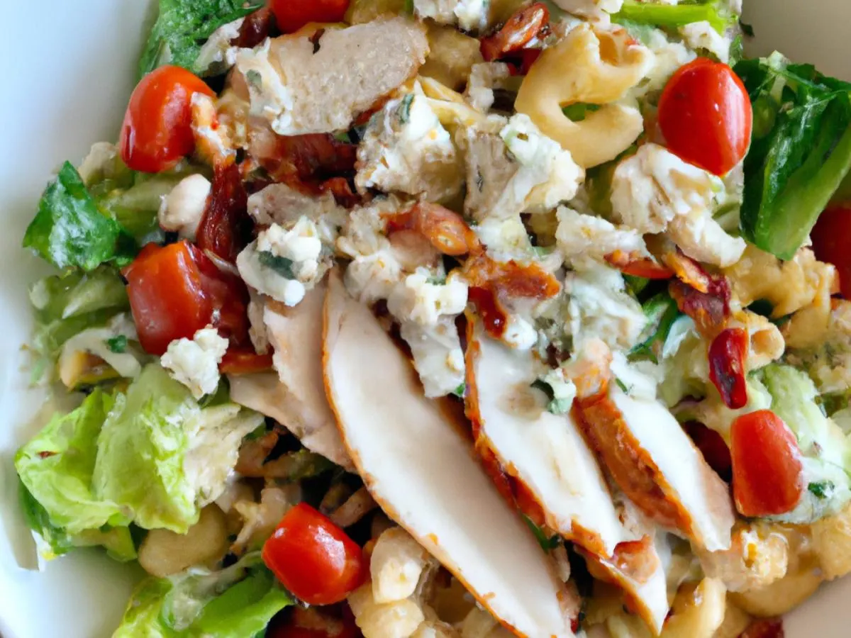 Large Chopped Chicken Salad