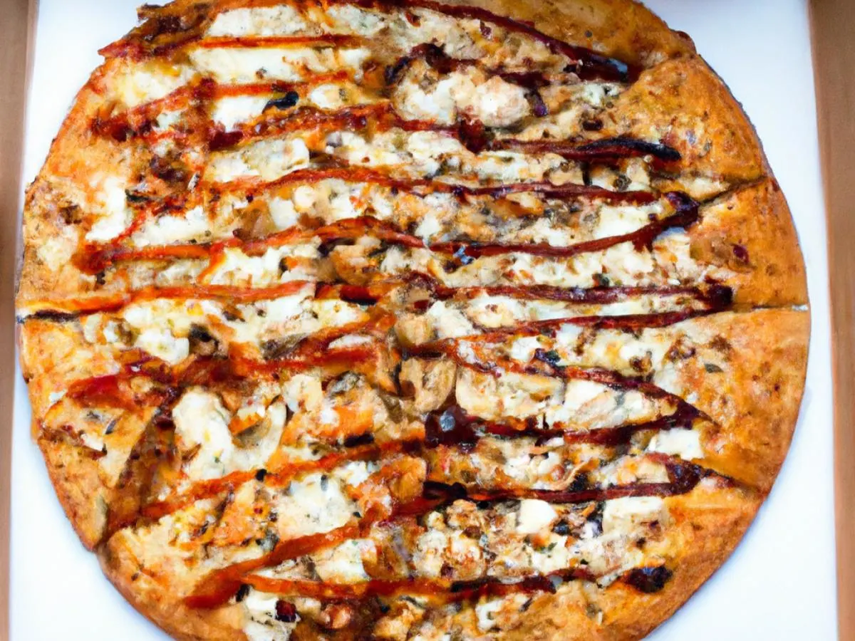 10" BBQ Chicken & Smoked Gouda Pizza Boxed Lunch