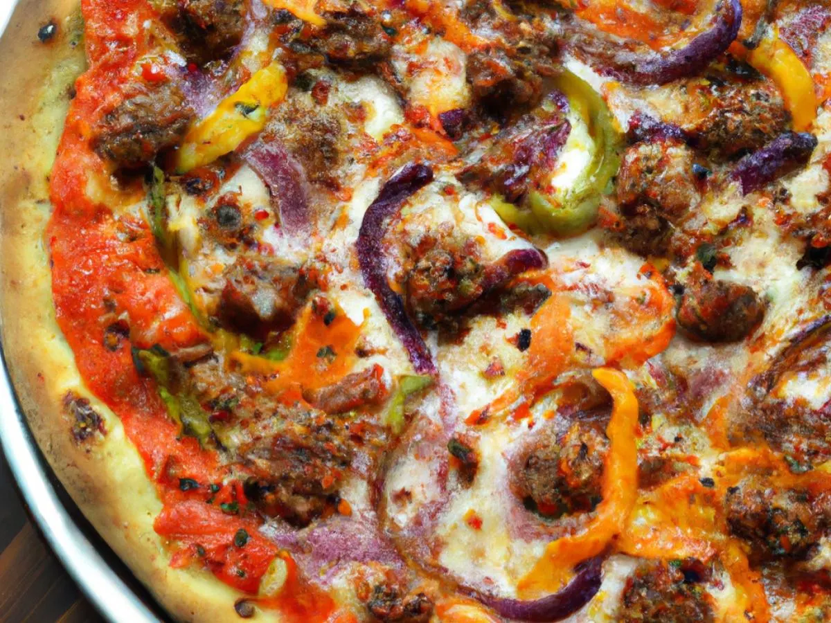 12" Italian Sausage & Peppers Pizza Boxed Lunch