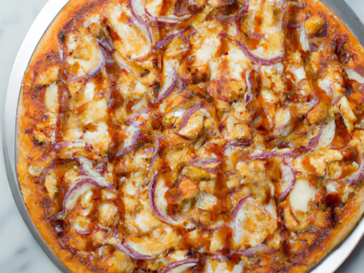 10'' Gluten Free BBQ Chicken & Smoked Gouda Pizza